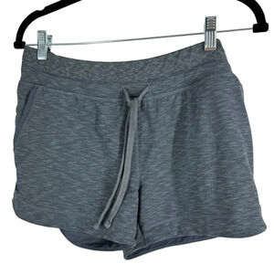 Athleta shorts athletic blue tie waist M lounge with pockets